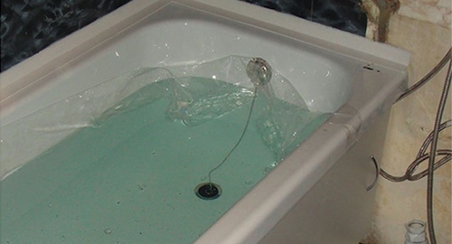 Установкой акрилового вкладыша | Шацк